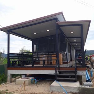 บ้านสำเร็จรูป MK2-11บวกกับ MK3-4