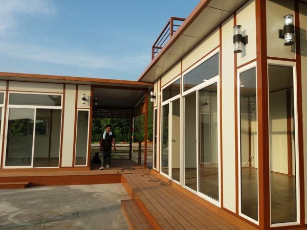 บ้านสำเร็จรูป MS07 สุพรรณบุรี 2 หลัง ติดกัน