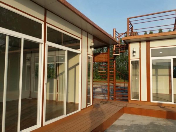 บ้านสำเร็จรูป MS07 สุพรรณบุรี 2 หลัง ติดกัน