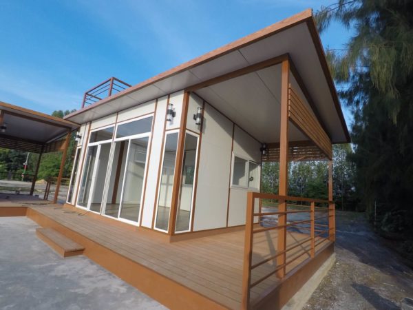 บ้านสำเร็จรูป MS07 สุพรรณบุรี 2 หลัง ติดกัน