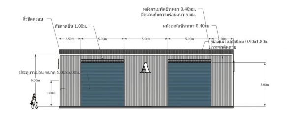 สร้างโกดัง